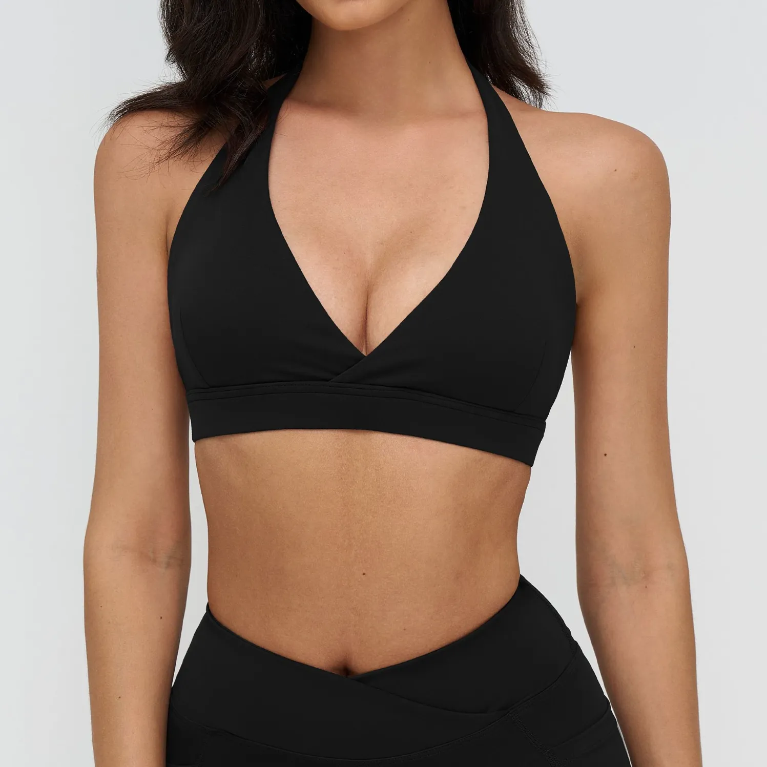 Cross V Shaped Yoga Fitness Bra