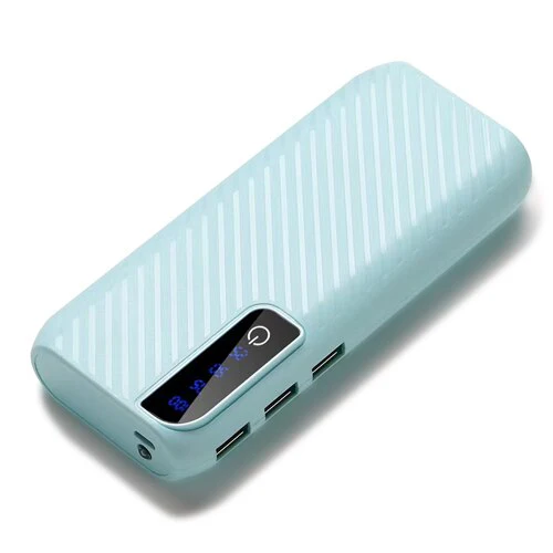 Mini Power Bank Portable Charger 20000 mAh 3 USB Output