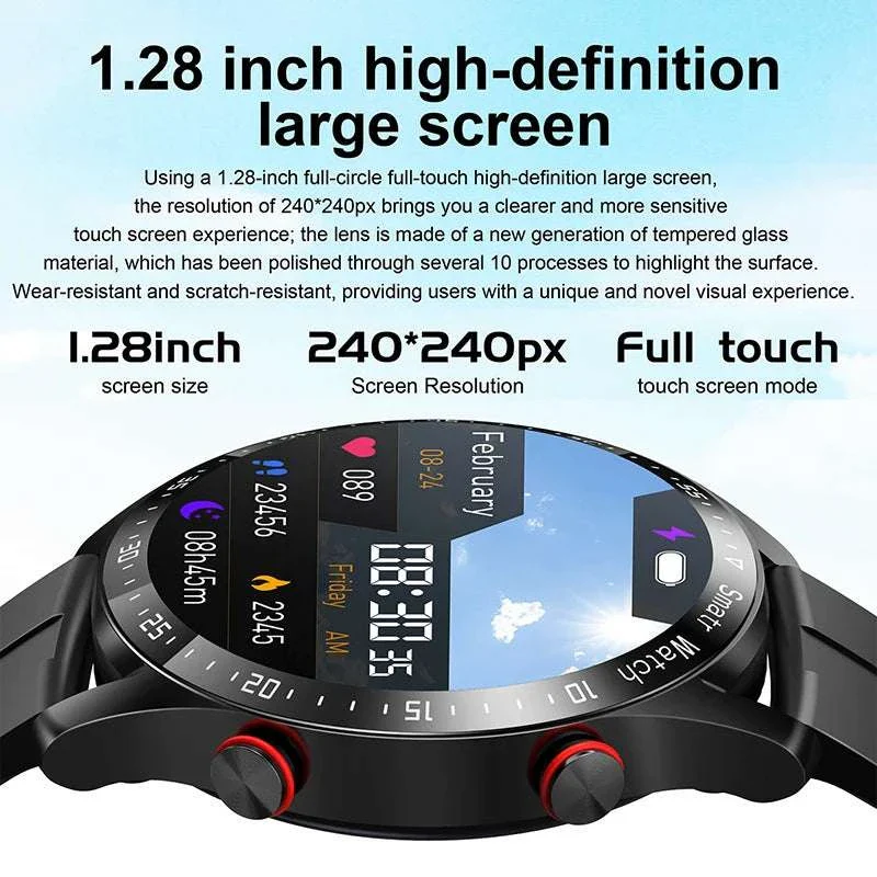Prestige Pro ECG+PPG Smartwatch with Steel Bracelet