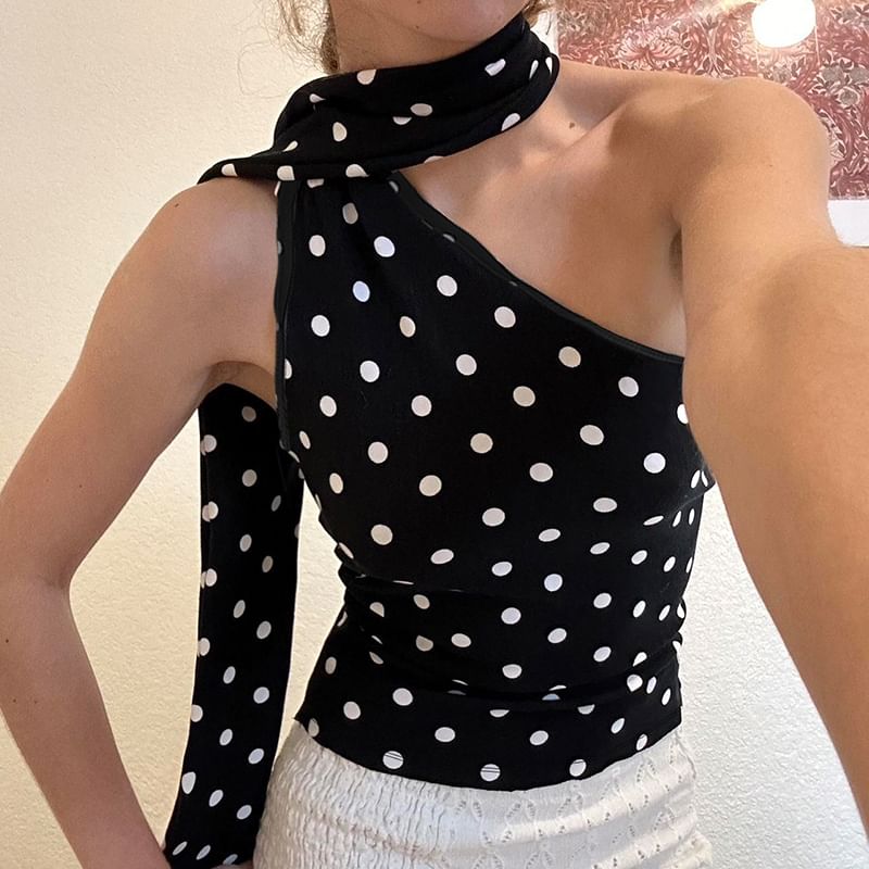 Halter Dotted Top
