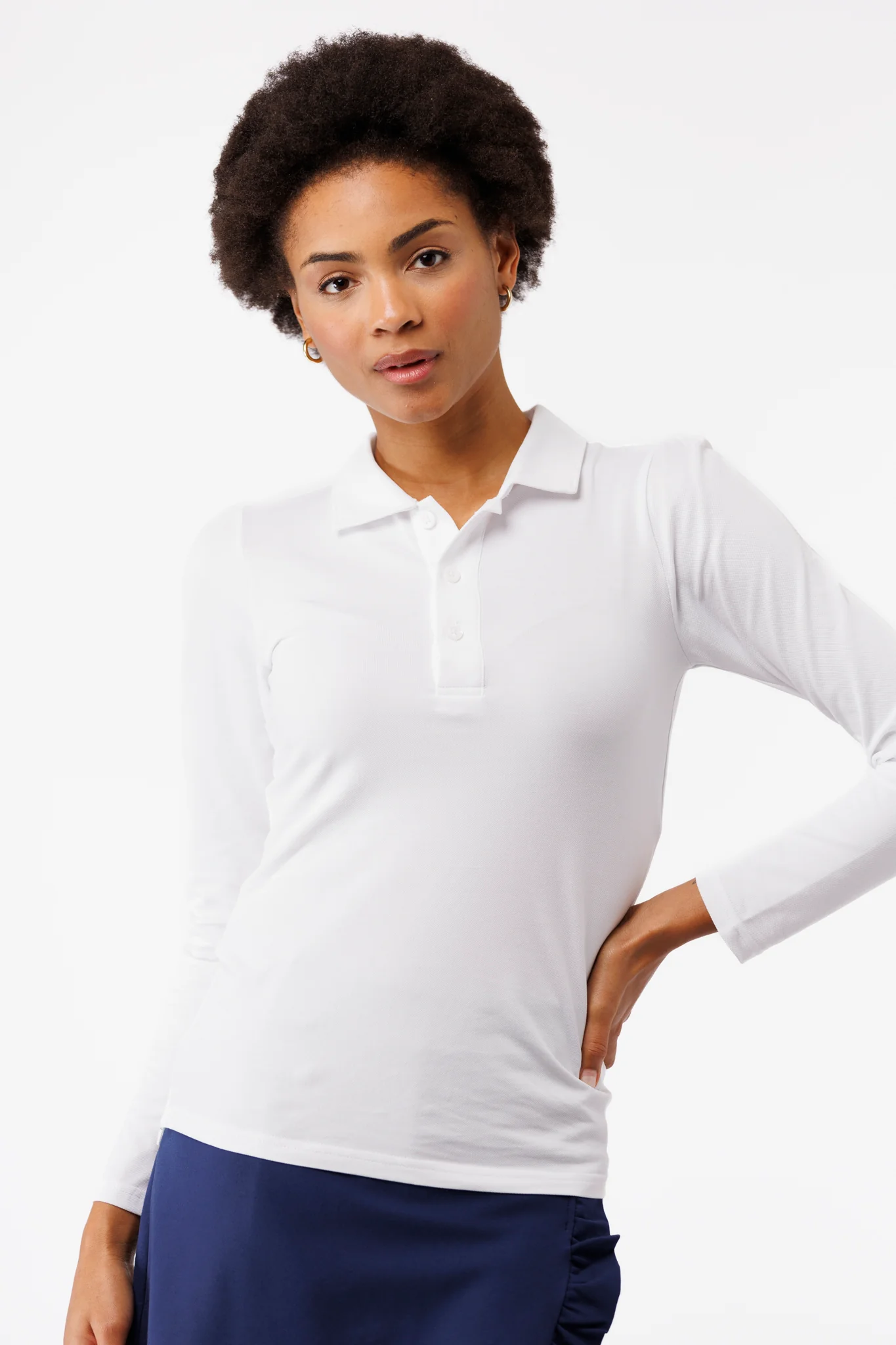 The Jean Top - White