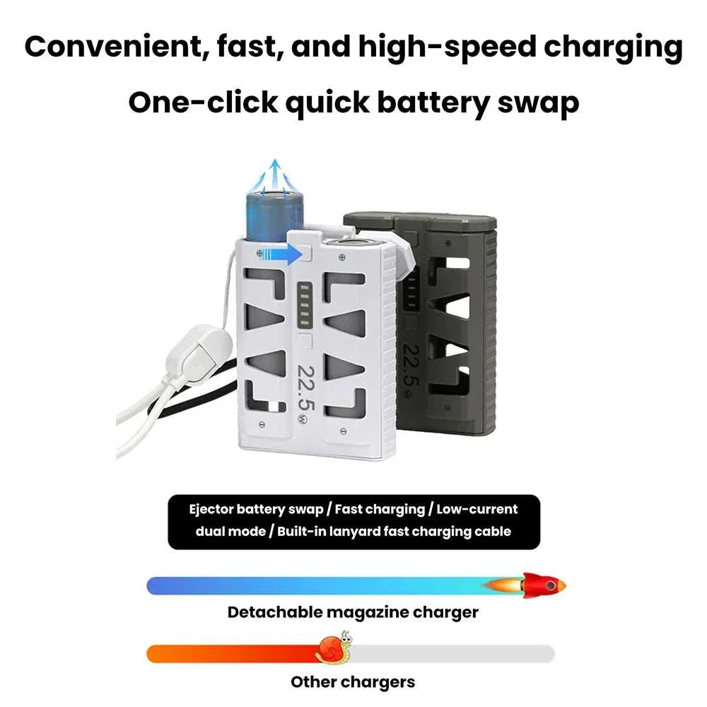 FlexCharge 21700 DIY Detachable Fast Charge Power Bank