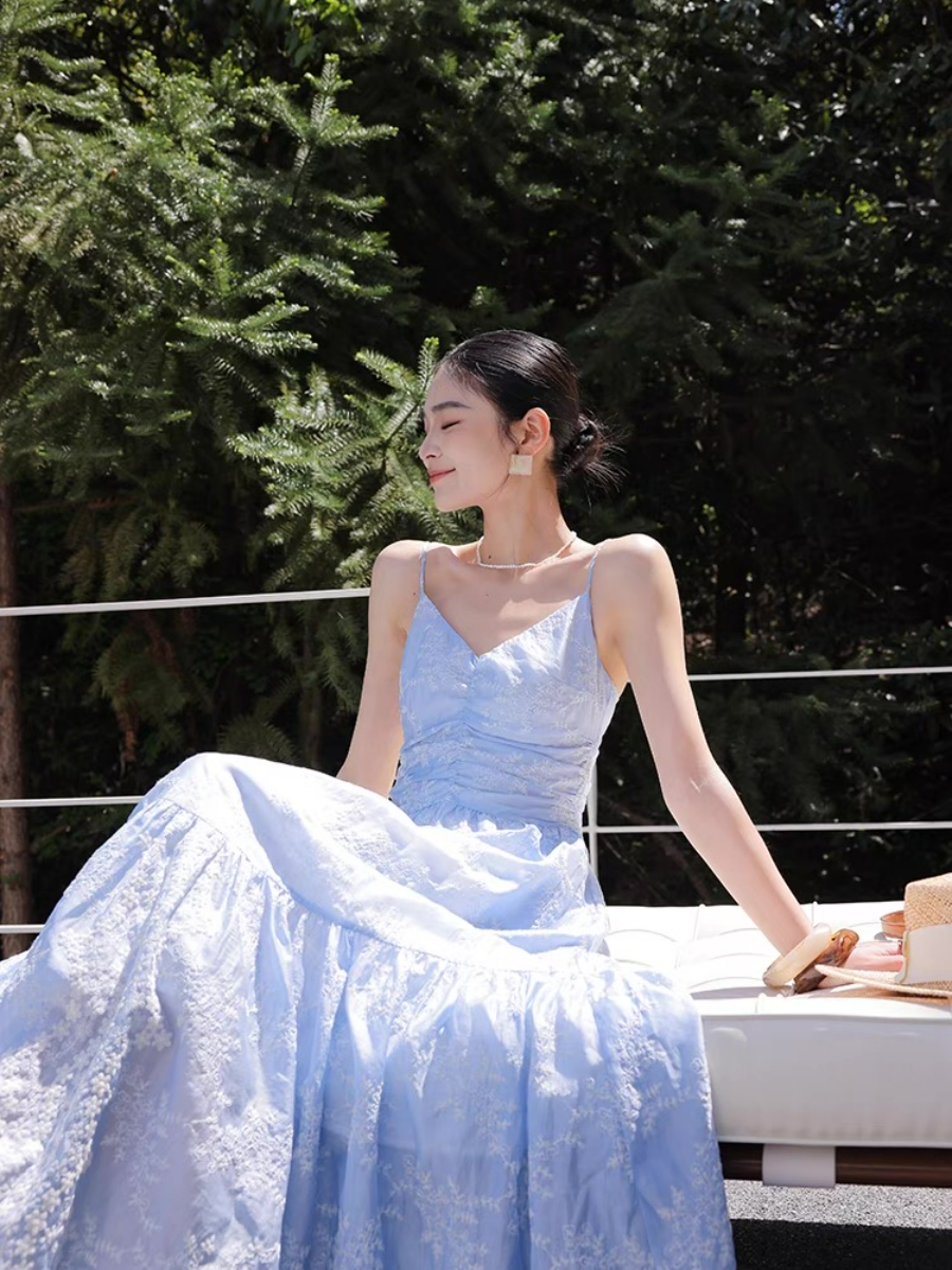 Maliyah Graceful Embroided Cami Dress