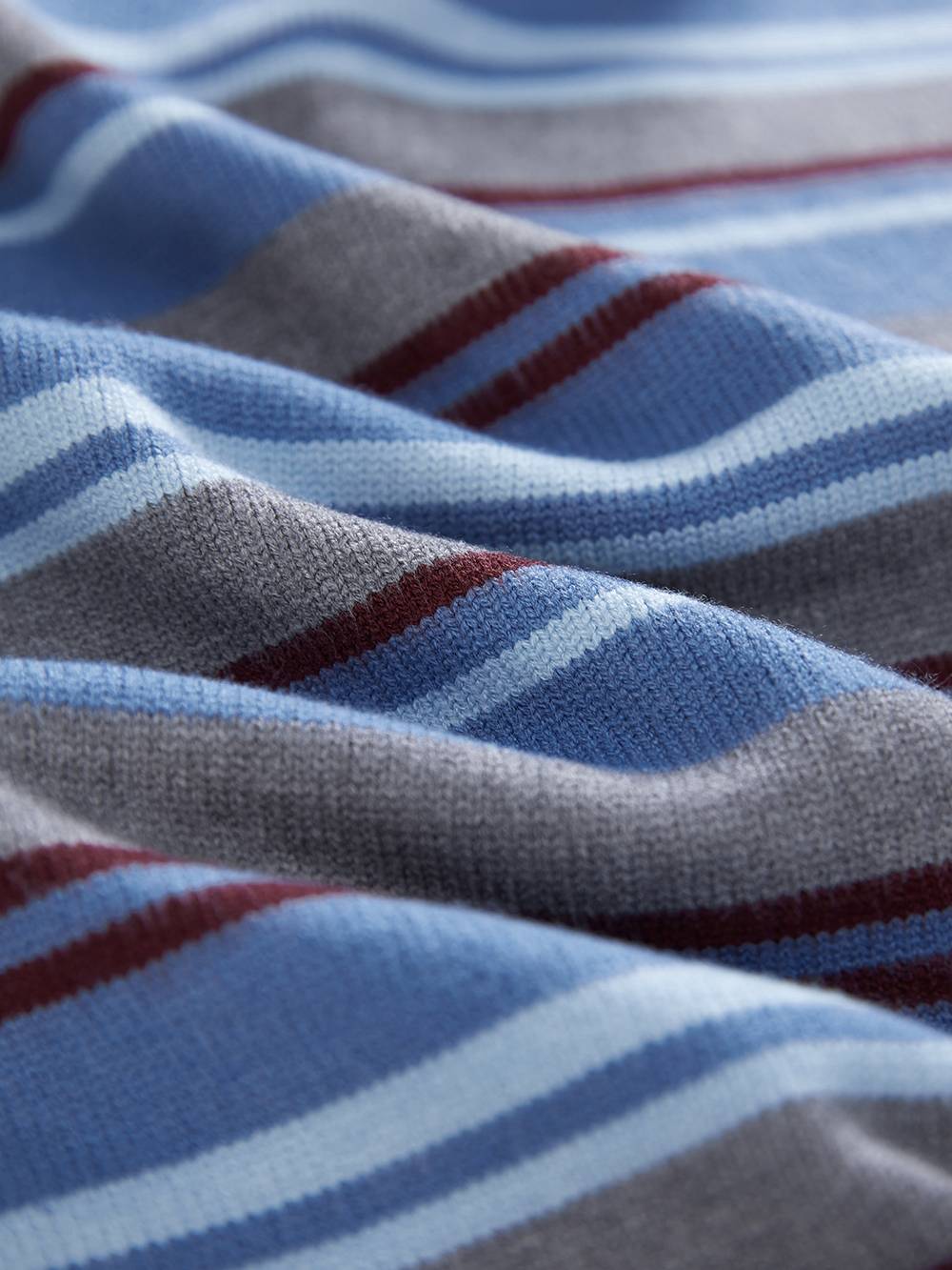 Striped Collared Sweater