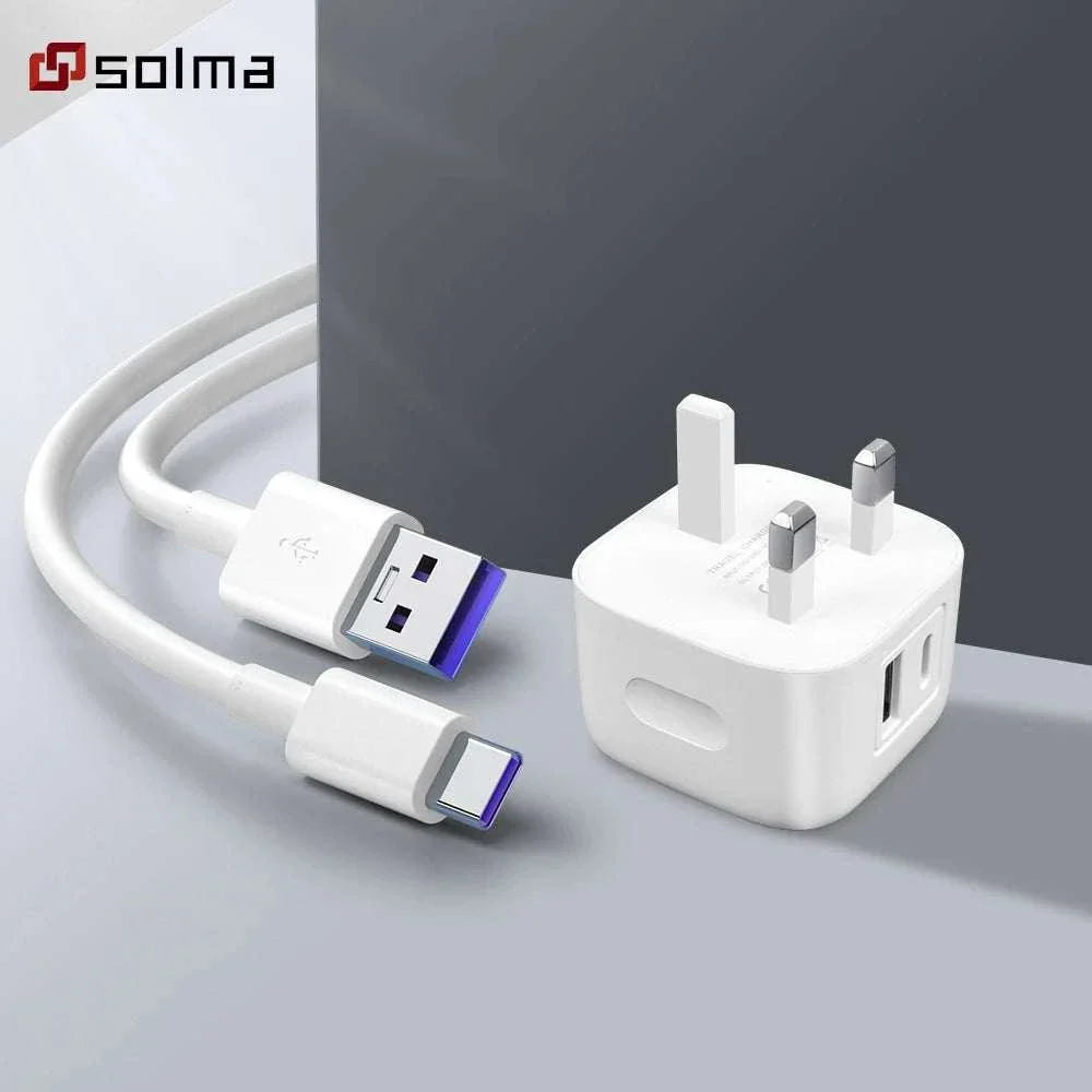 PD + USB Fast Charging Wall Adapter