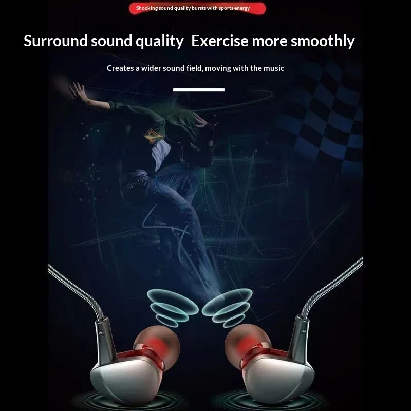Heavy Bass Gaming 35mm Wired Earphones