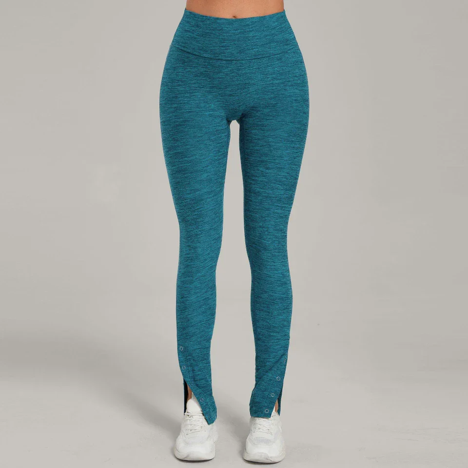 High Waist Slightly Flared Casual Athletic Pants