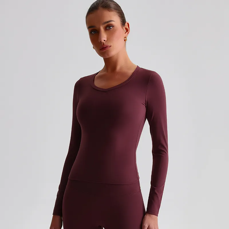 High Impact Yoga Pilates Long Sleeve Shirts