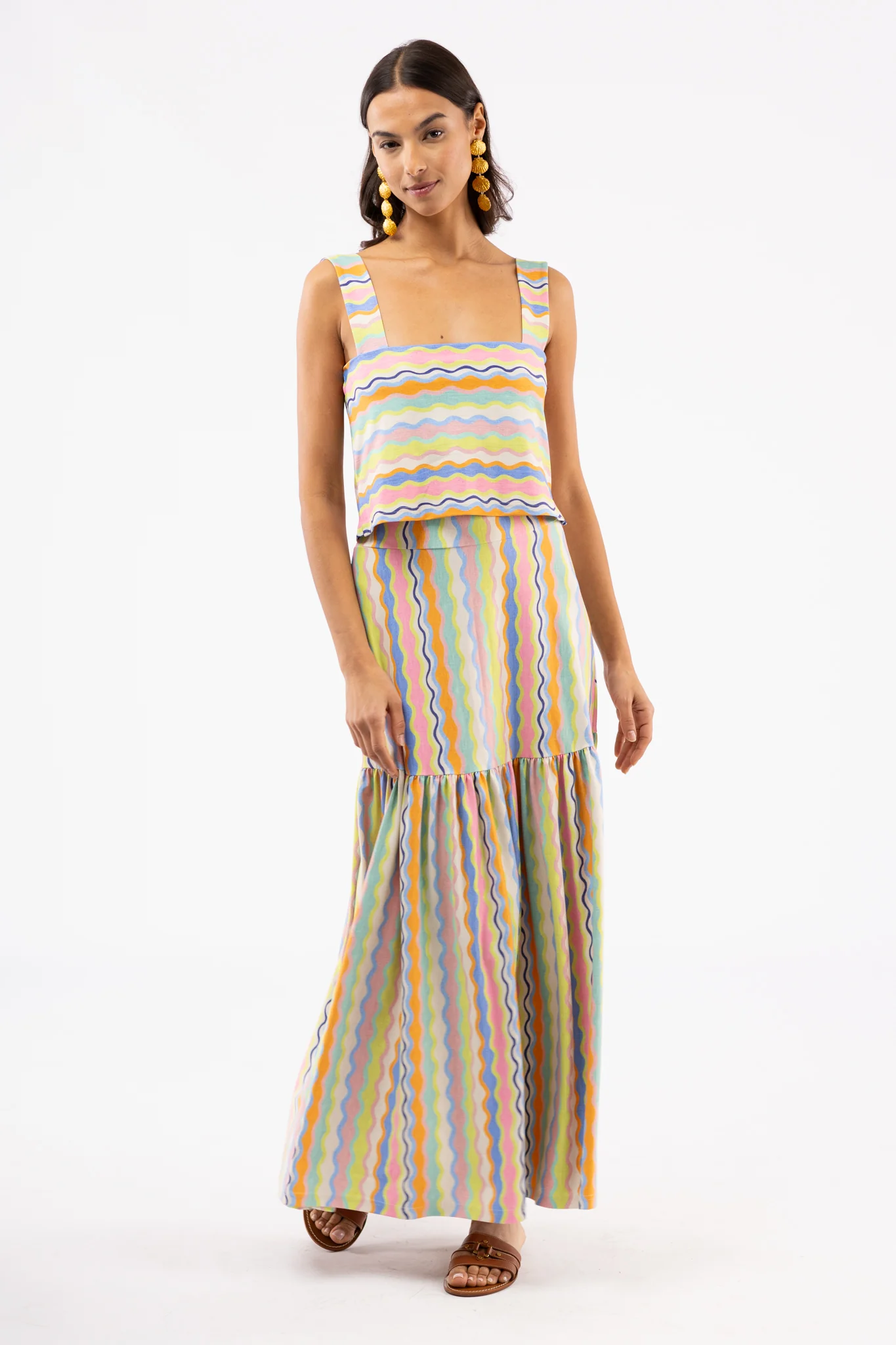 The Faye Skirt - Summer Spritz