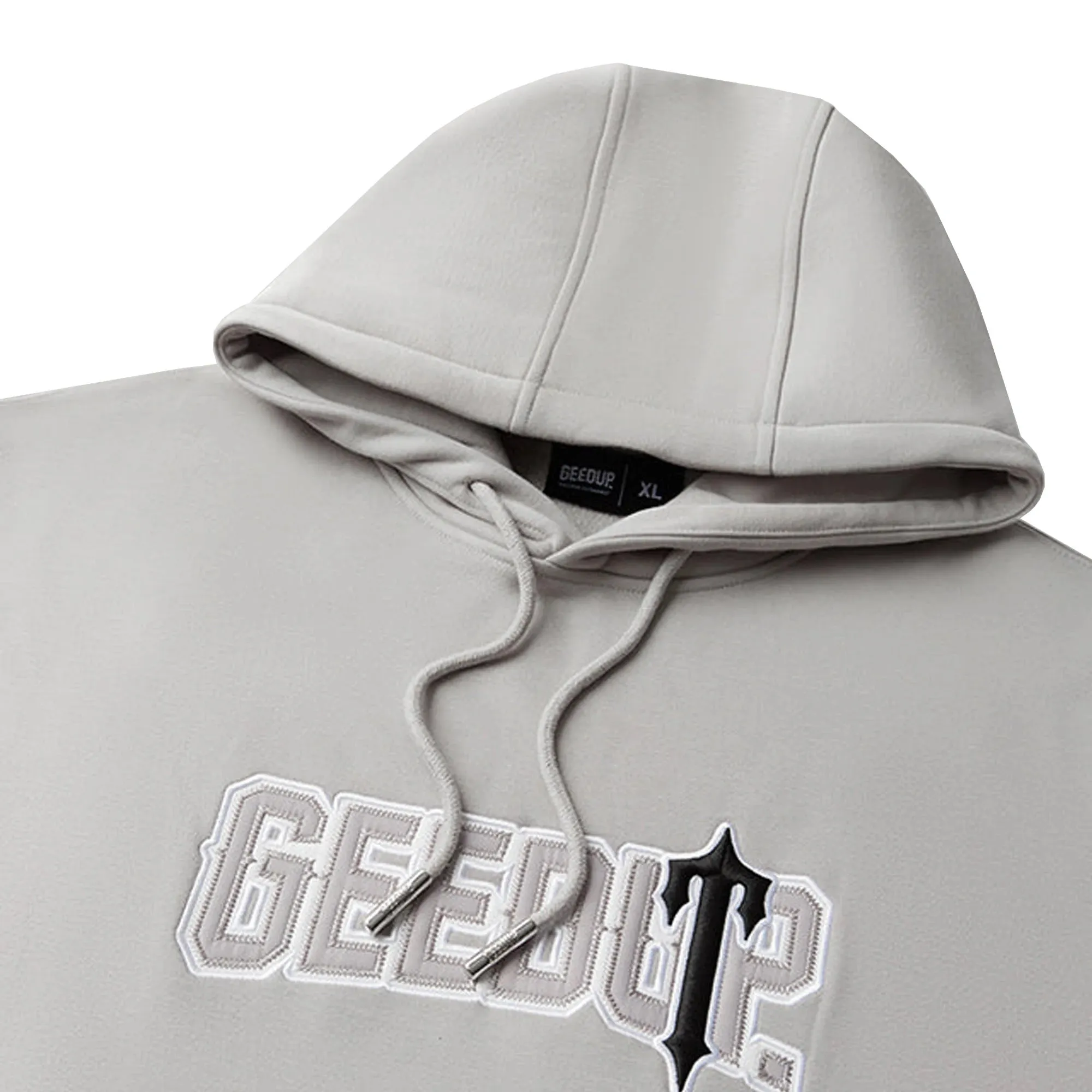Geedup x Trapstar PFK x Irongate Hoodie 'Grey / Black' (2025)