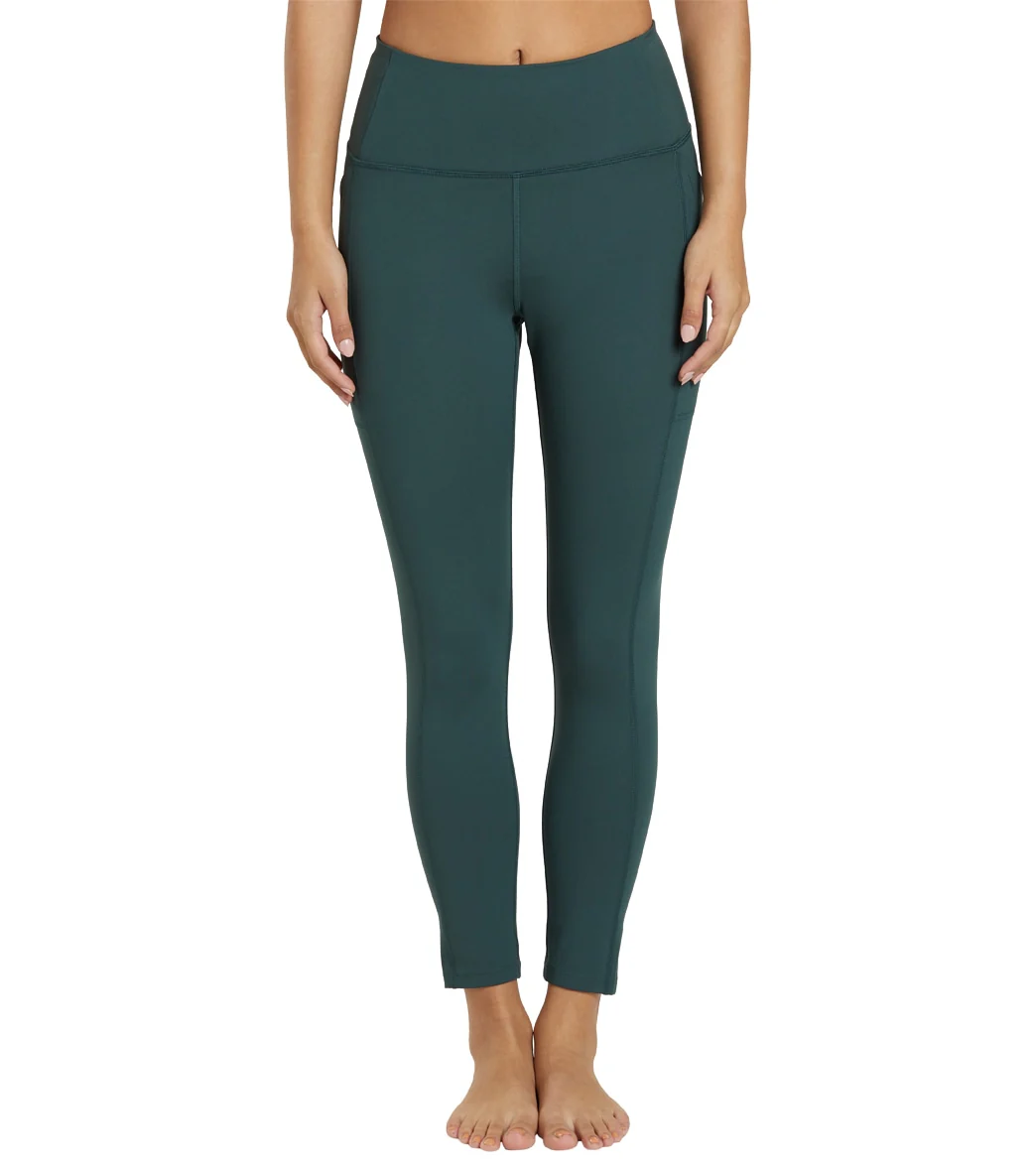 Girlfriend Collective 7/8 Length High Rise Pocket Leggings