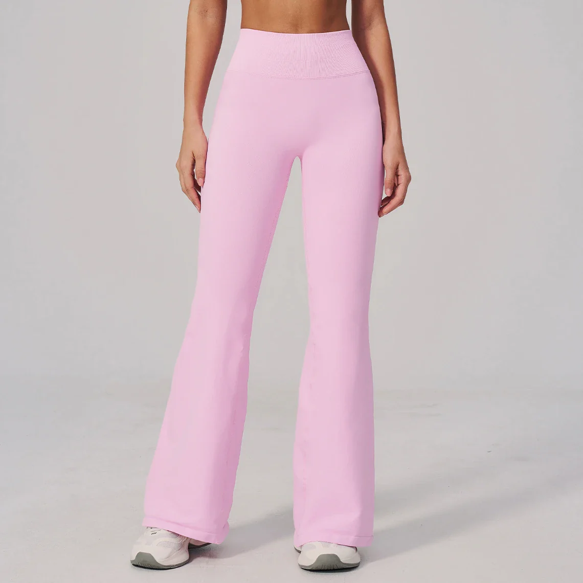 Seamless High Waist Tummy Control Hip Lifting Yoga Flared Pants