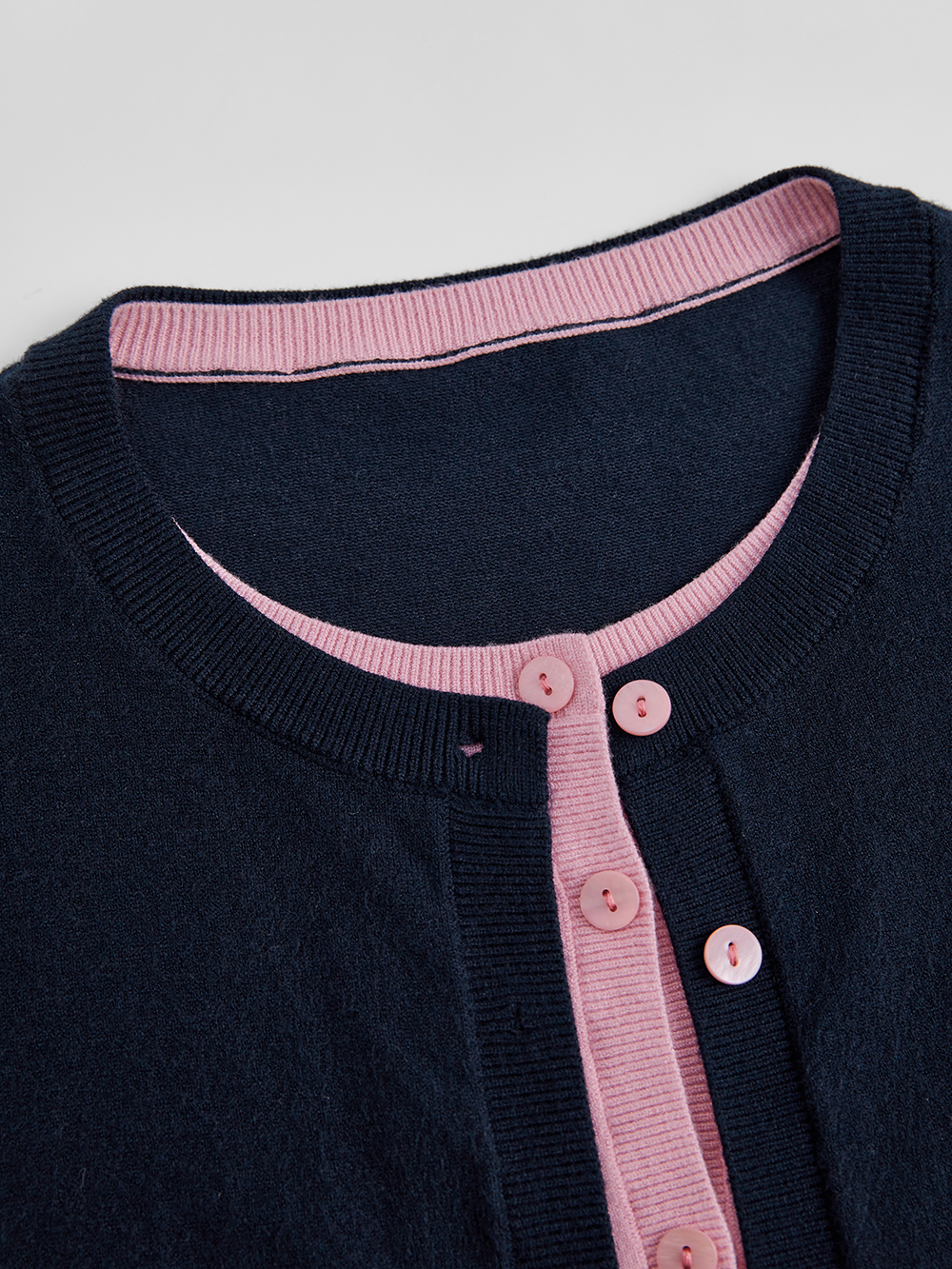 Fake Two-piece Cardigan