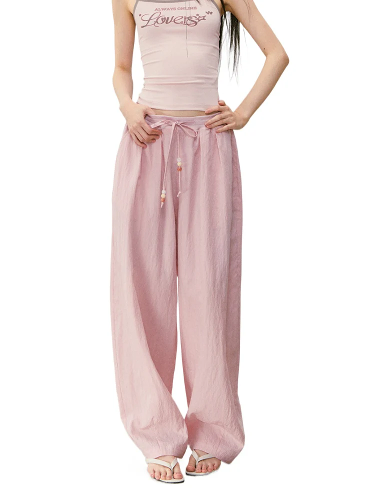 Loose String Casual Pants