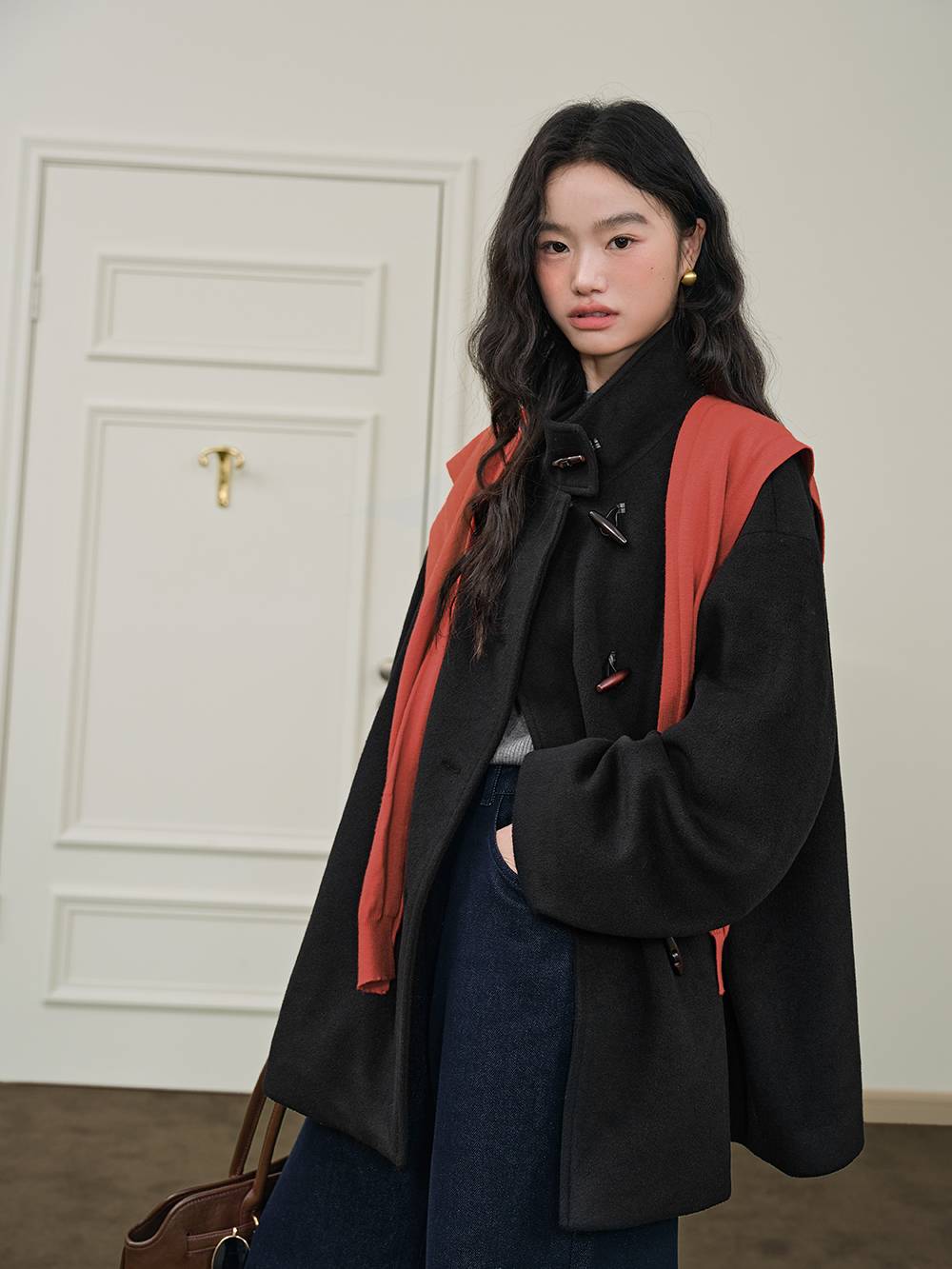 Funnel Neck Coat