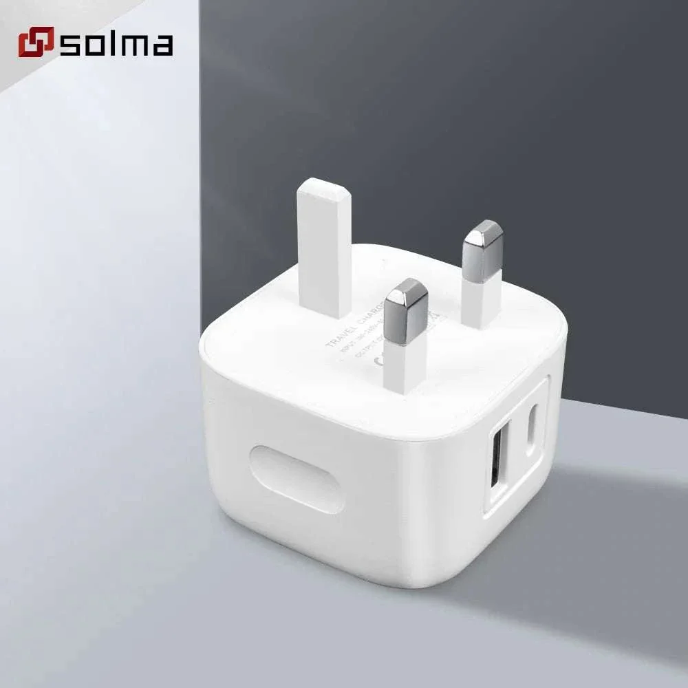 PD + USB Fast Charging Wall Adapter
