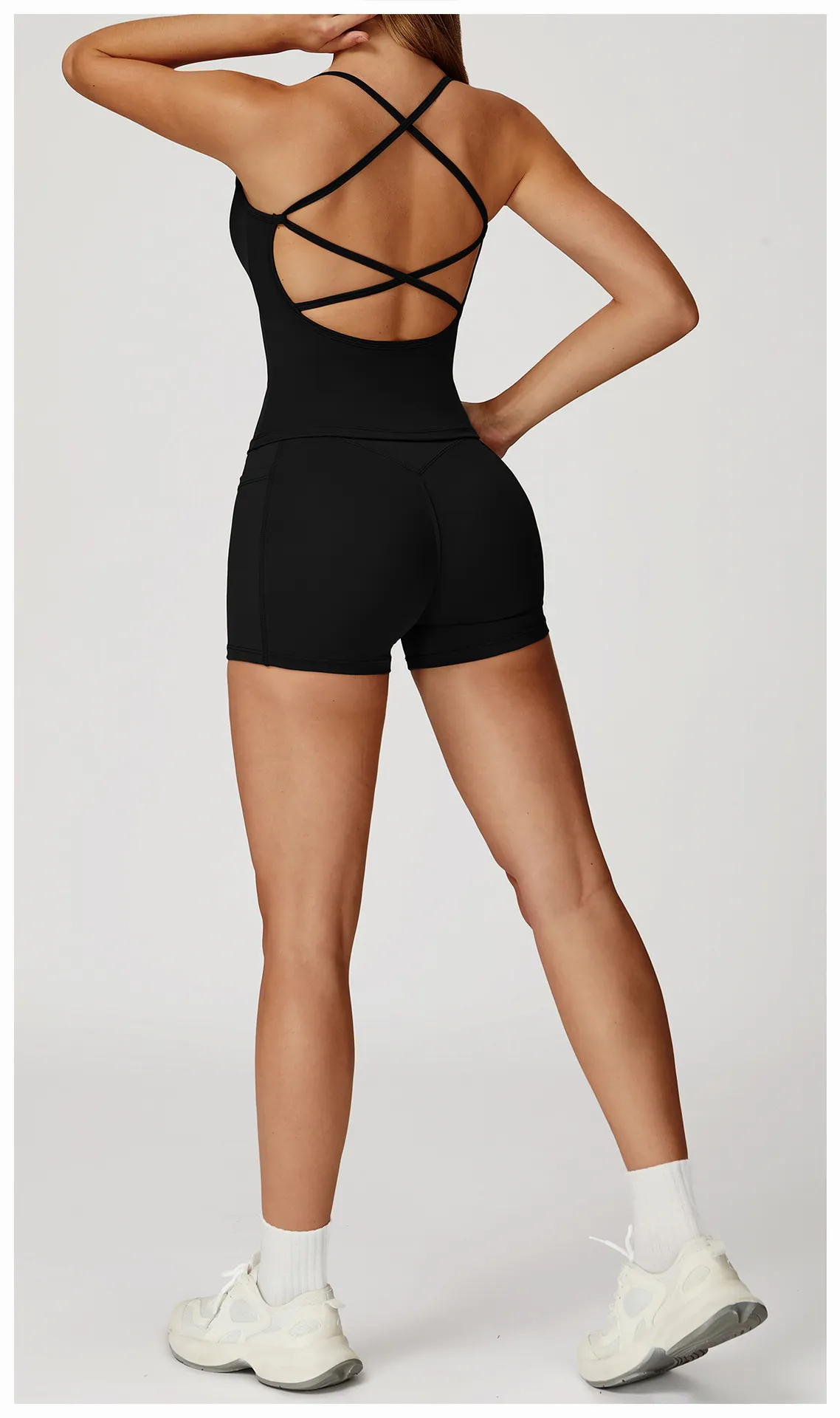 Cross Back Quick-Drying Fitness Yoga Vest