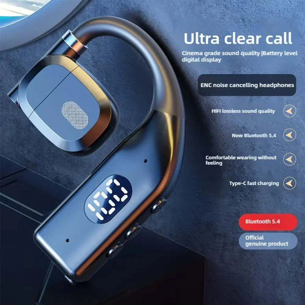Woowill Commute-Pro | Bluetooth 5.4 Ultra-Fast Charge Business Headset