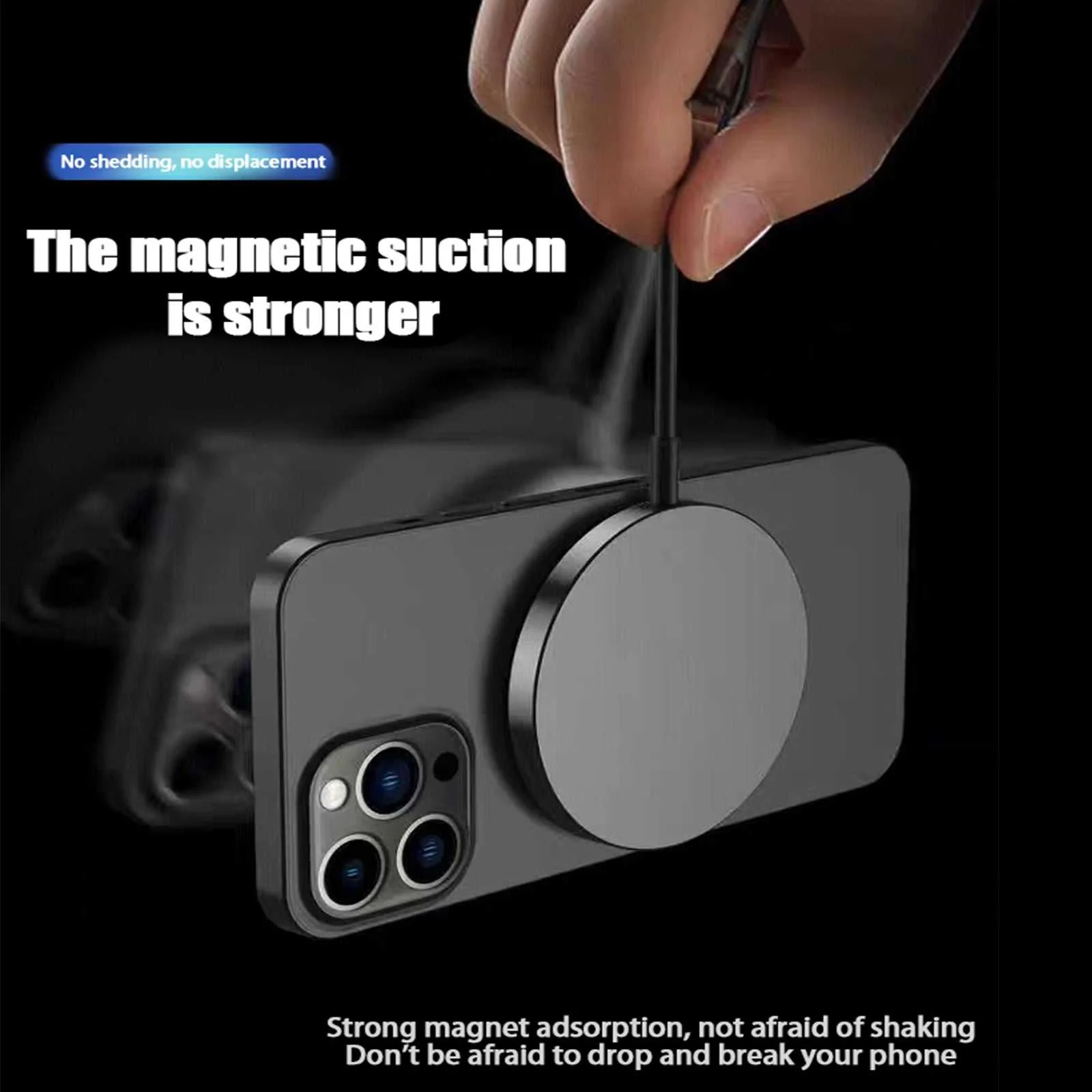 IPhone 17 Pro Pro Max Wireless Charger 15W Magnetic Wireless Fast Charging, Compatible With All IPhone Series Models