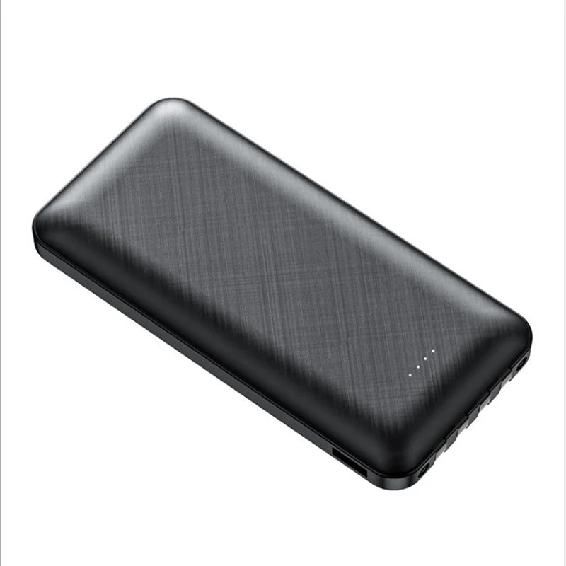 High capacity power bank with its own cable