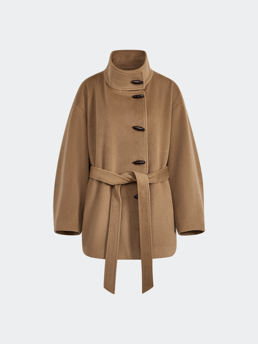 Funnel Neck Coat