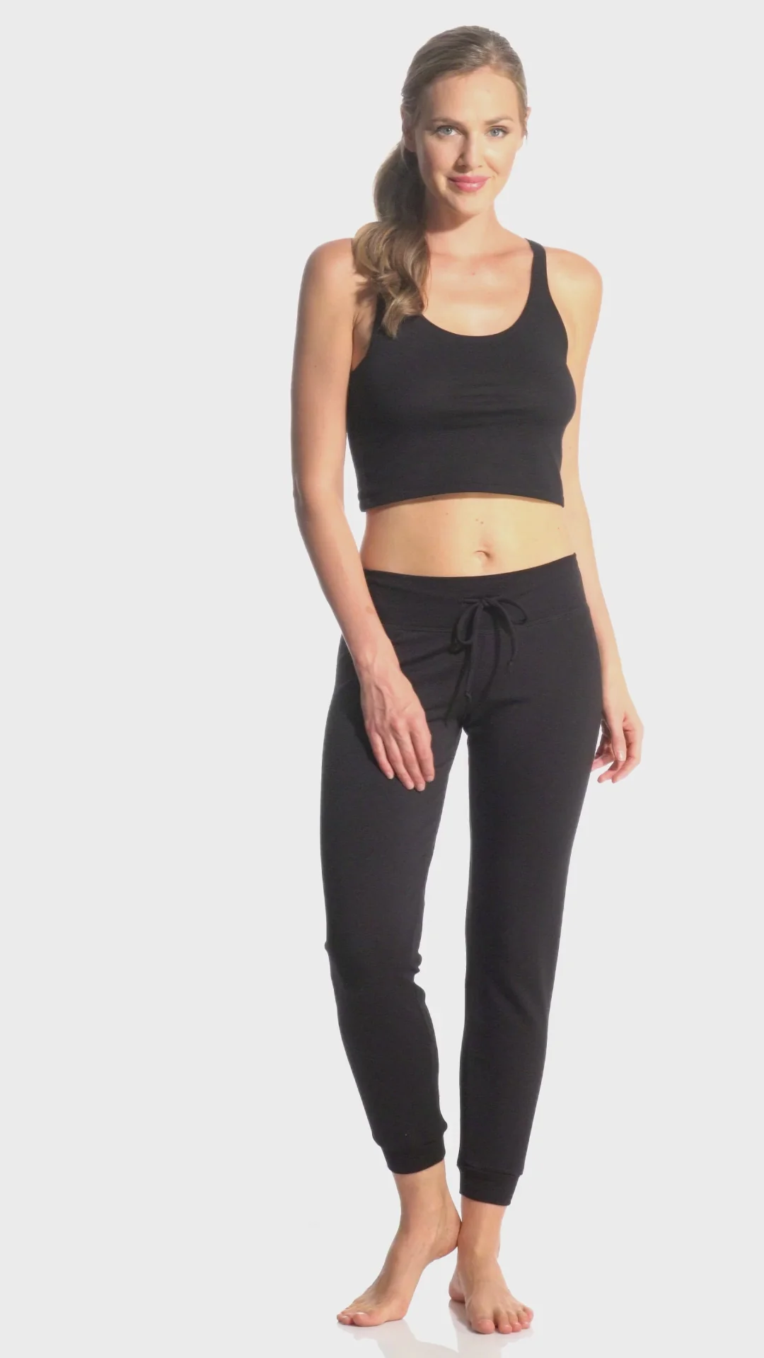 Beyond Yoga Cozy Fleece Lounge Around Midi Joggers