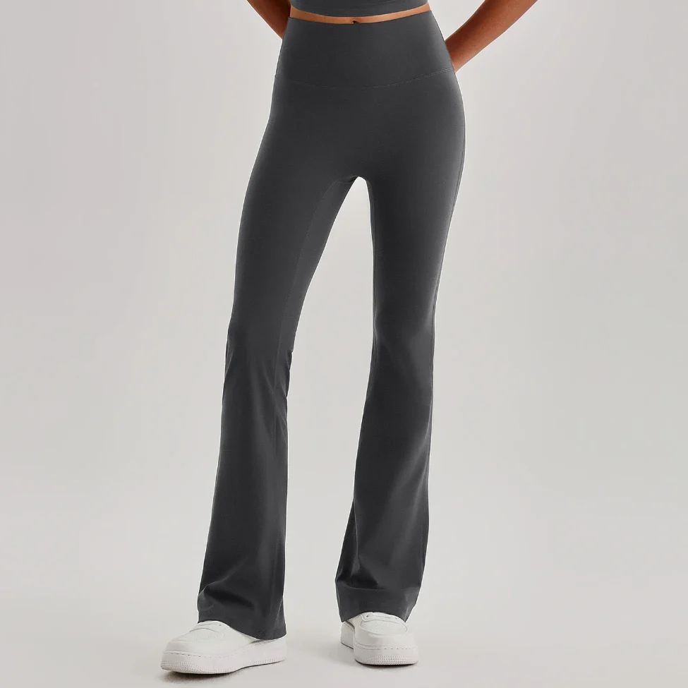 Naked-Feel High-Waisted Flared Yoga Pants