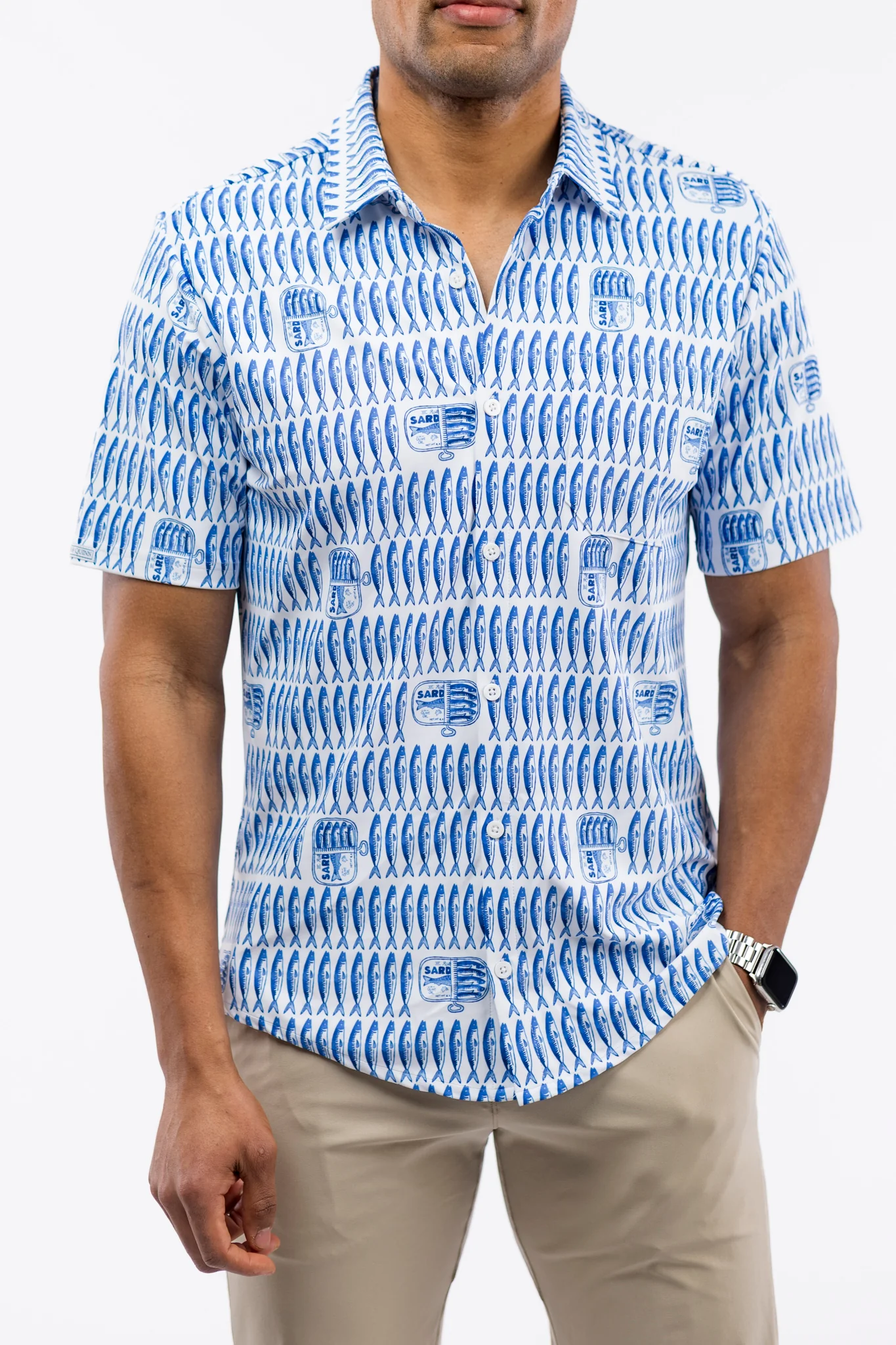The Boatyard Button Down - Tin Can