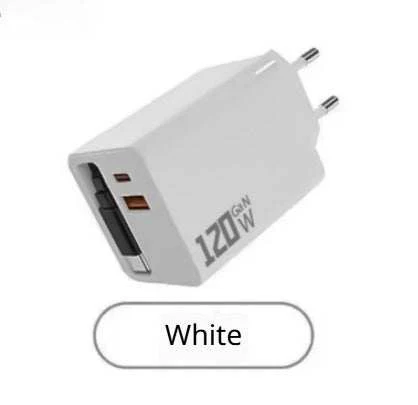 120W GaN Fast Charger With A Built-in Retractable Cable