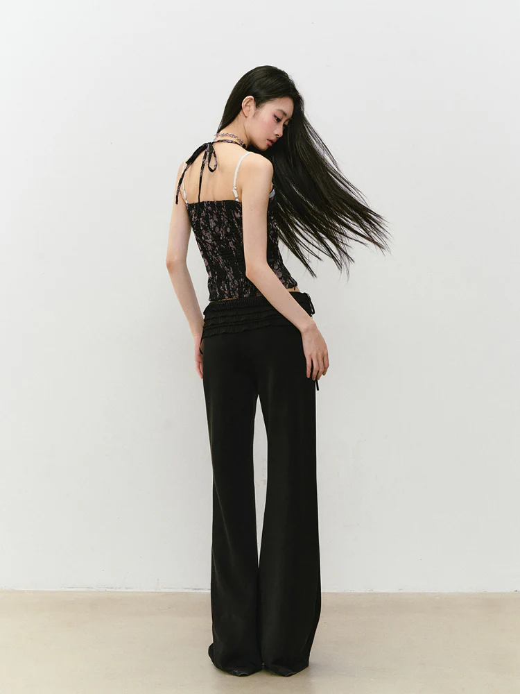 Loose String Casual Pants