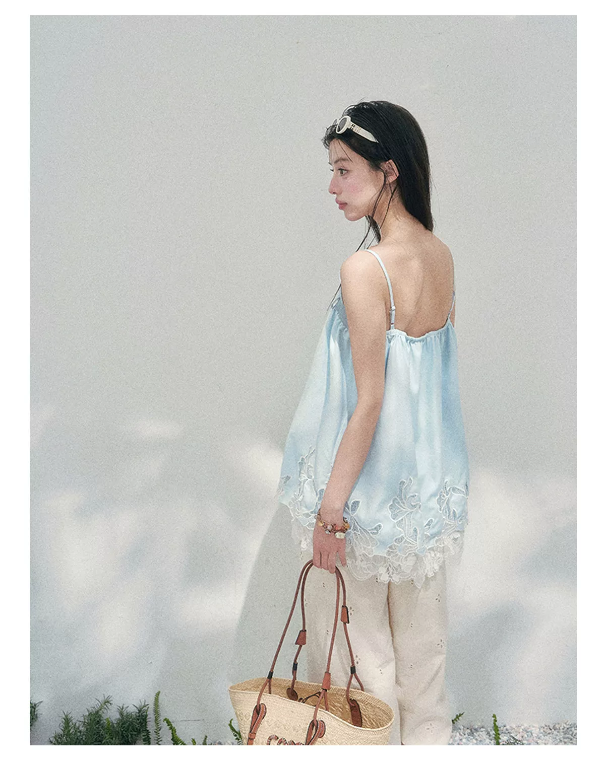 Bouquet Summer Lace Camisole Top