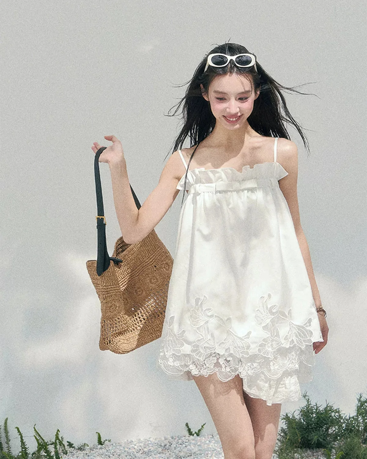 Bouquet Summer Lace Camisole Top
