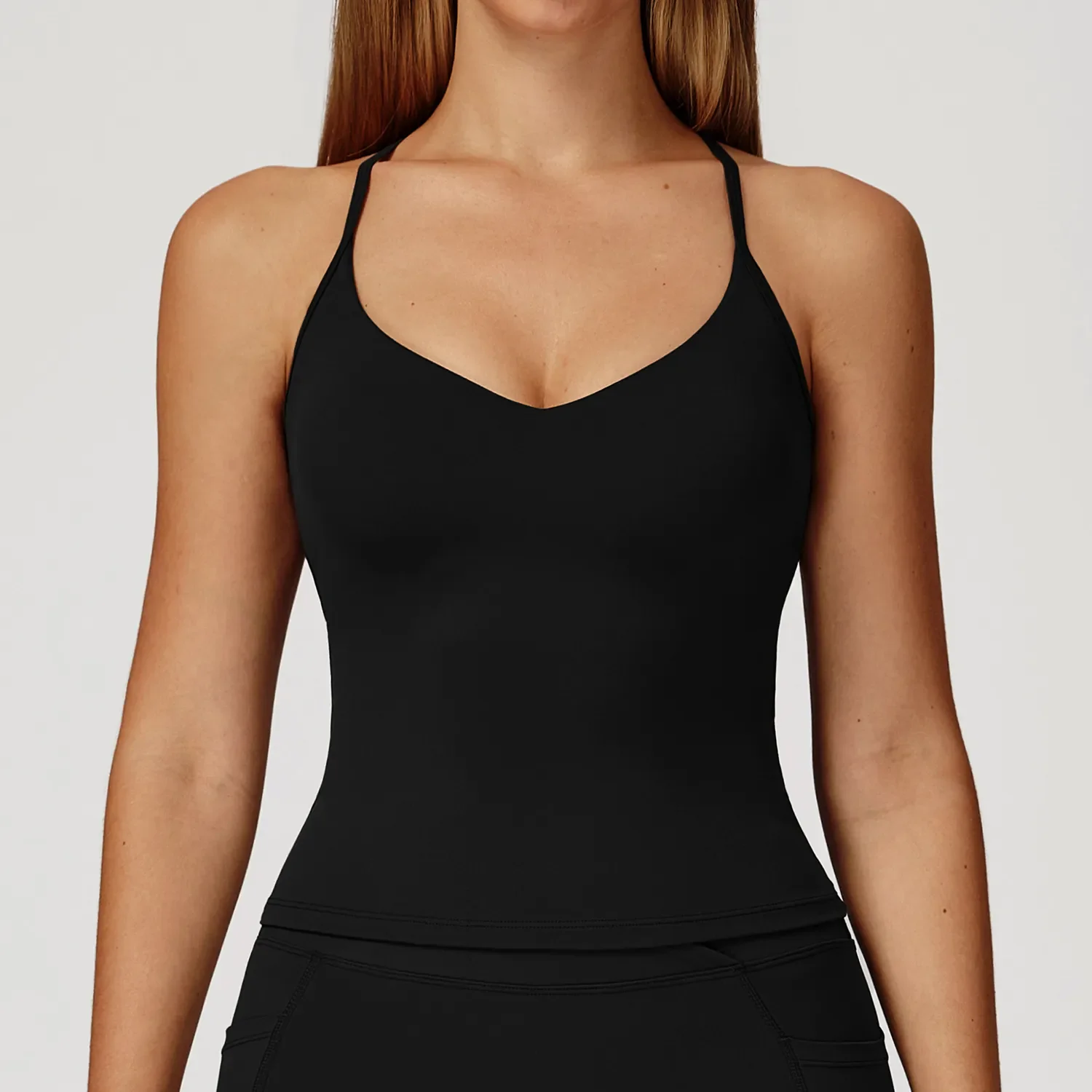 Cross Back Quick-Drying Fitness Yoga Vest
