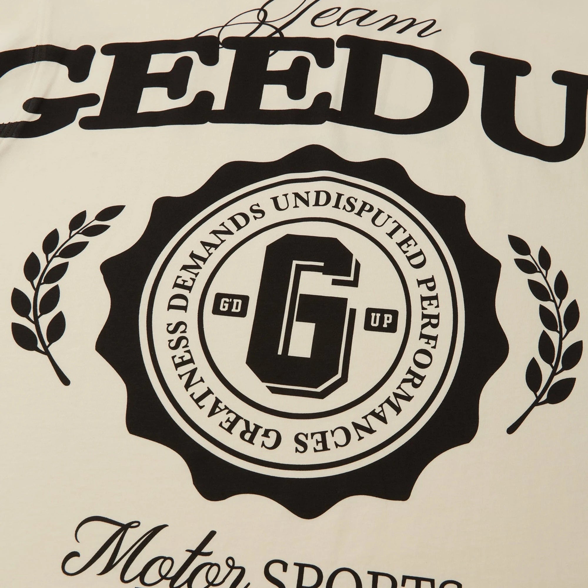 Geedup G Stamp T-Shirt 'Cream / Black' (2025)