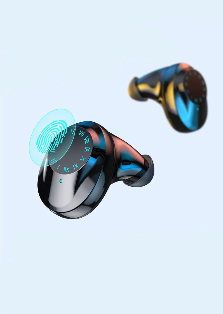 Wireless Bluetooth Headphones IPX7 Waterproof with Microphone