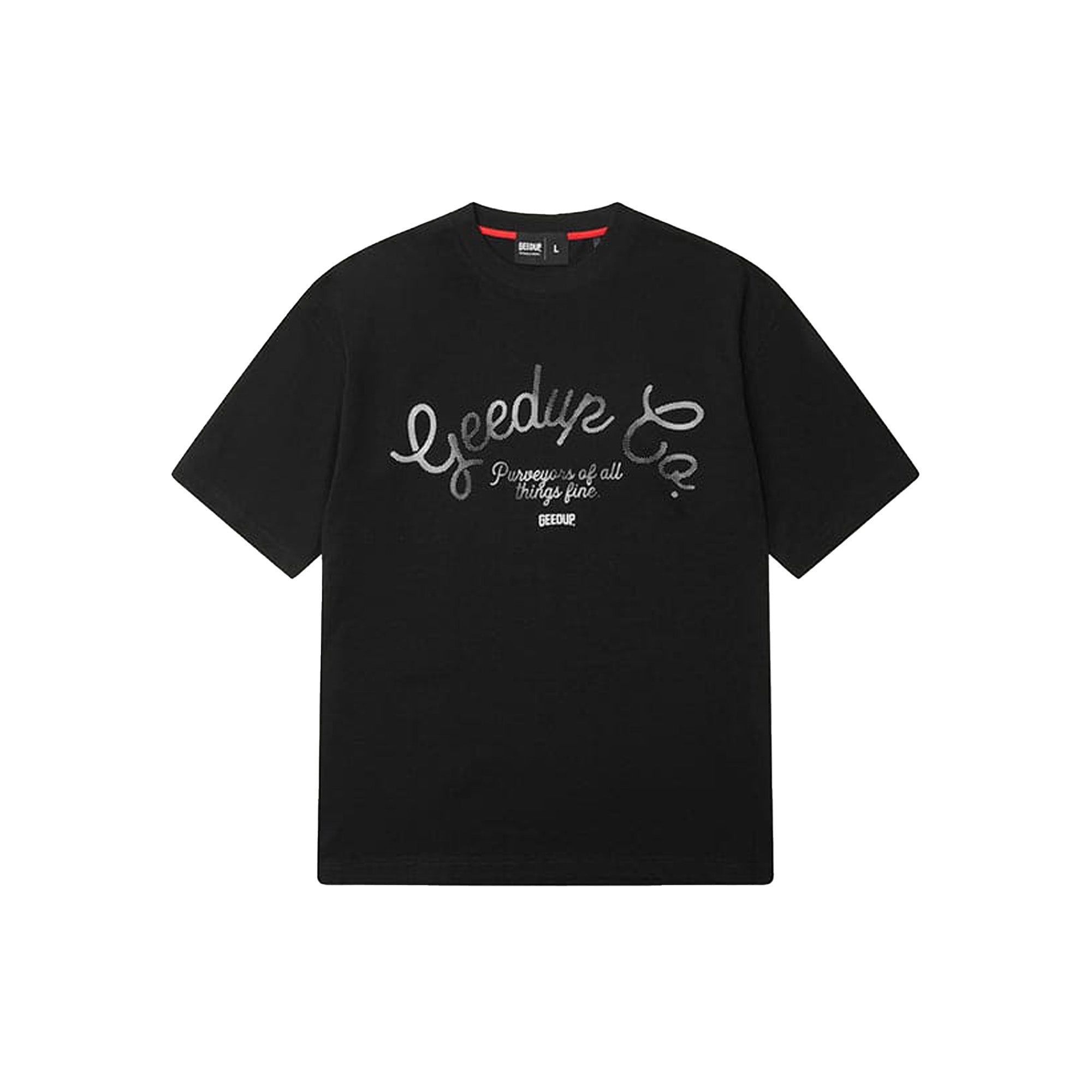 Geedup Merlot Brick T-Shirt 'Washed Black' (2025)