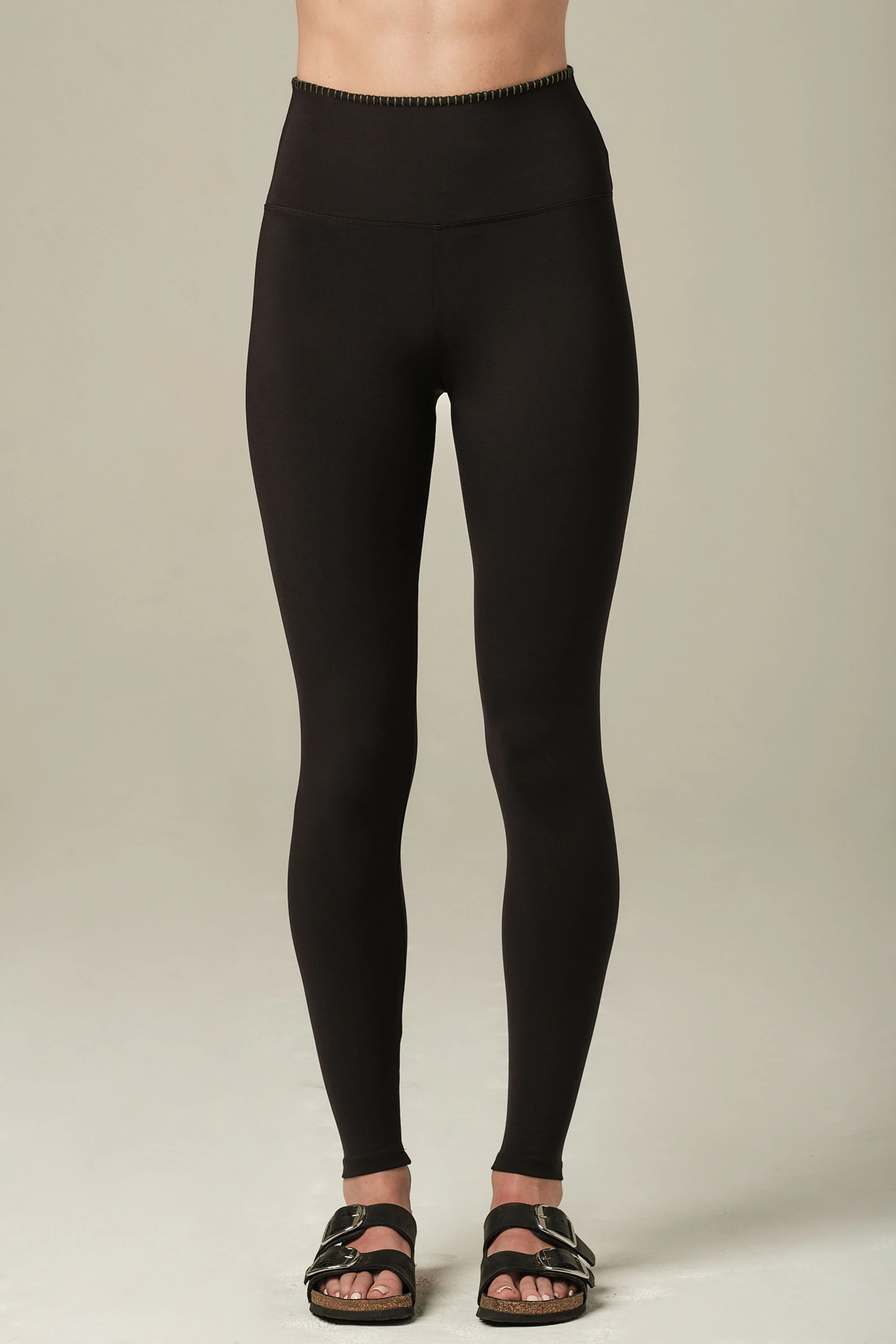 Sew Me Black/Kale Pants