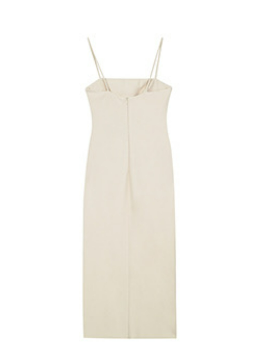 Xona Side Ruched Cami Dress