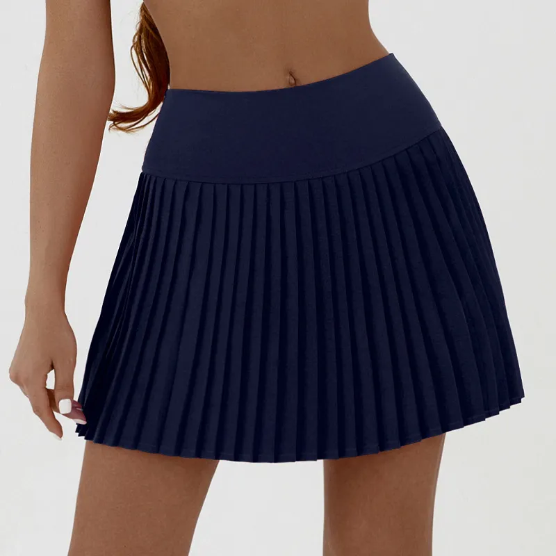 Cute Athletic Pleated Skirt