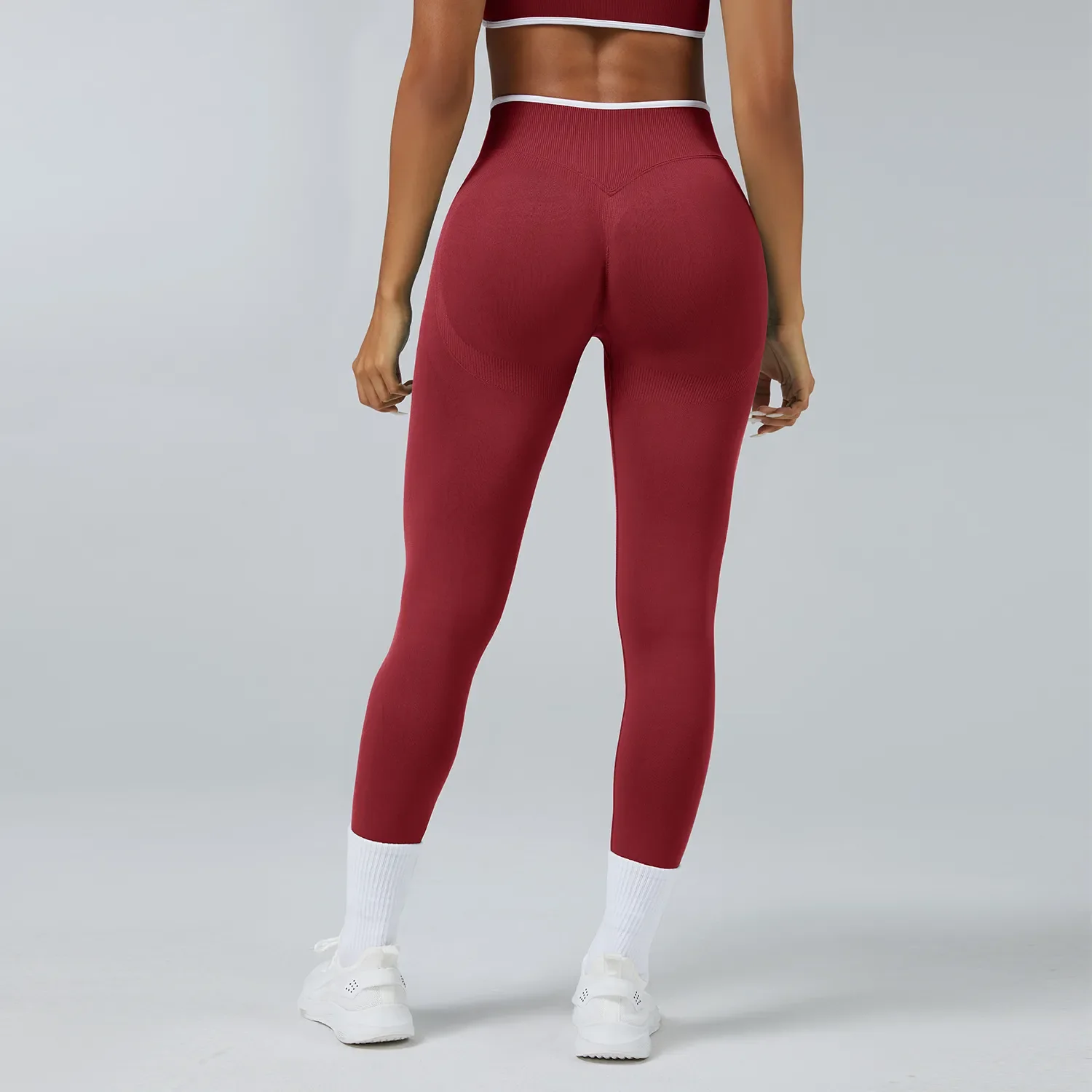 Seamless Hip-lifting Yoga Fitness Leggings