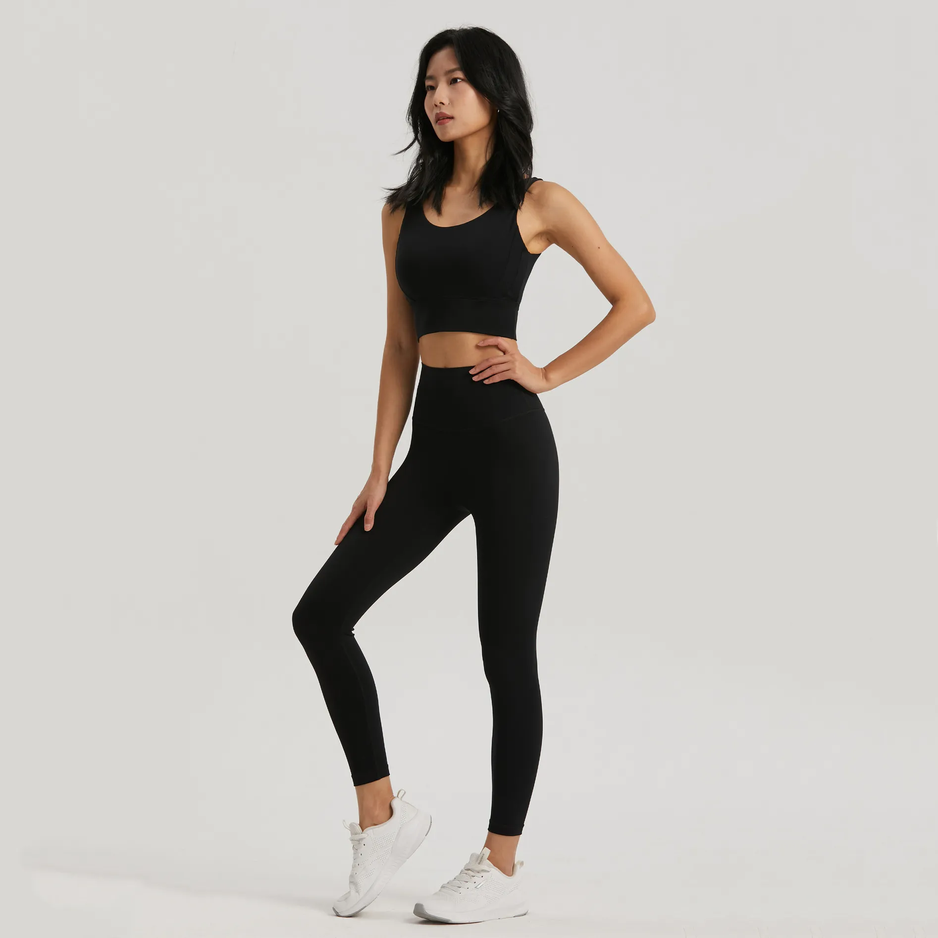Lycra Tummy Control Yoga Pants