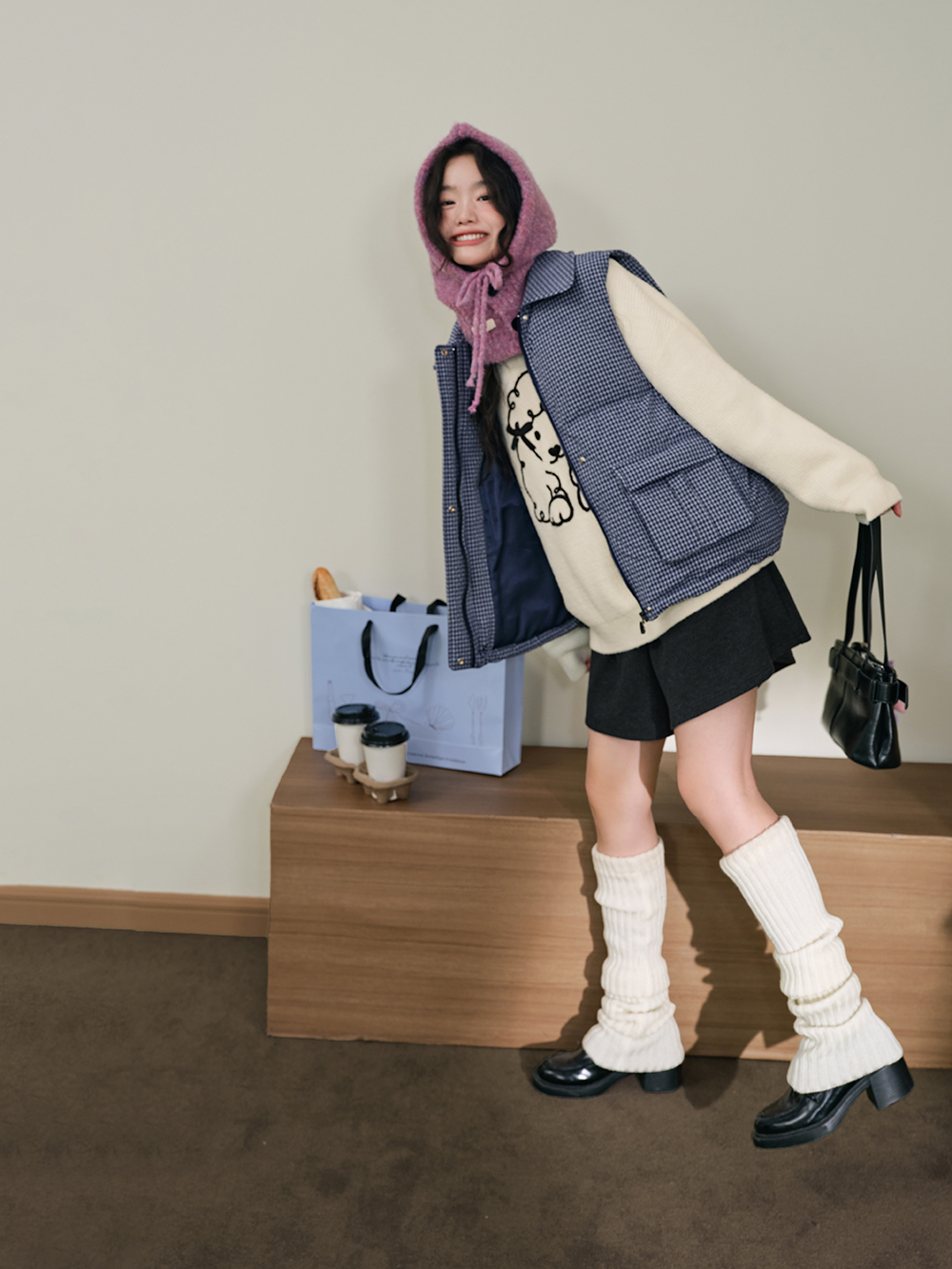 Sleeveless Puffer Jacket