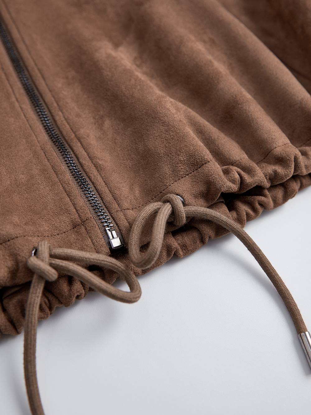 Faux Suede Jacket