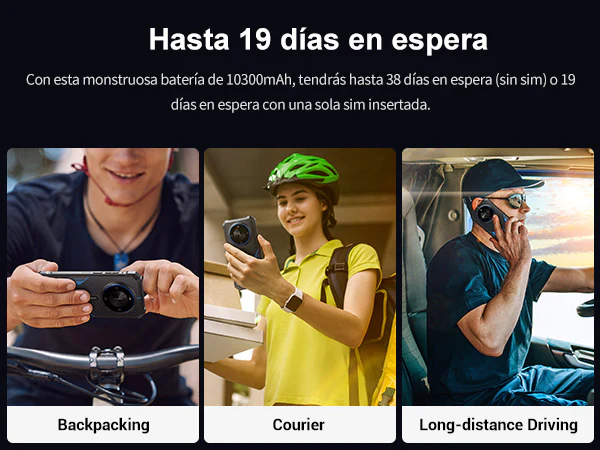 Celular Fossibot F105 Pro Dual Sim 64 Gb 4 Gb Ram 10300 Mah
