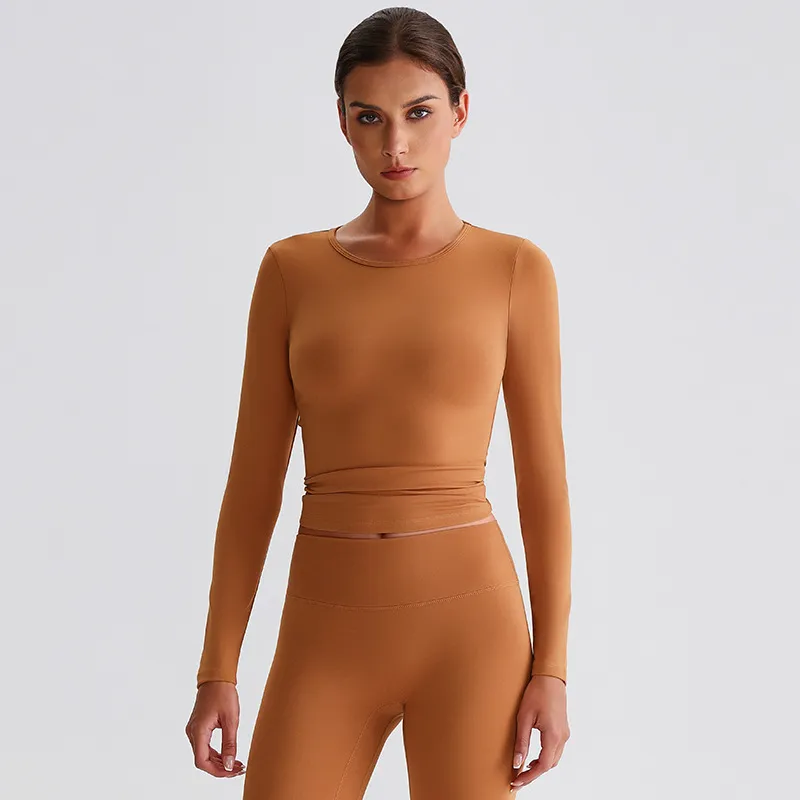 Recycled Slim Fit Yoga Long Sleeve Top
