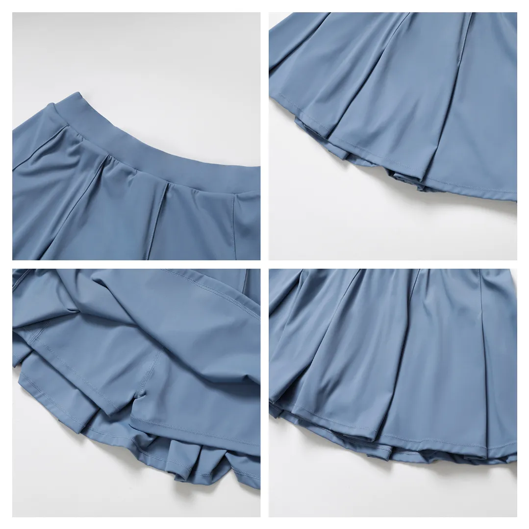 Sun Protection Cool Feeling Tennis Skirts