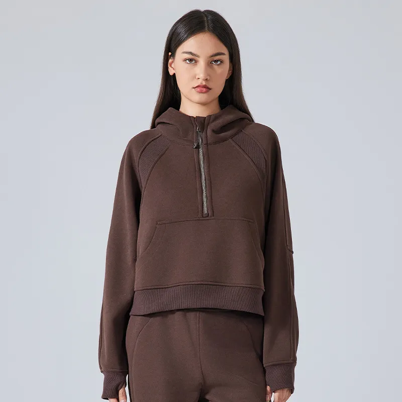 Full Pullover Tops Casual Hoodie