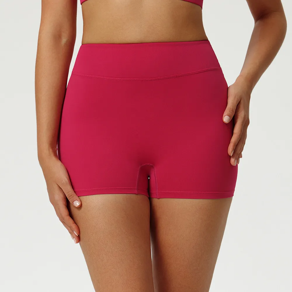 Women's High Waist Yoga Fitness Shorts
