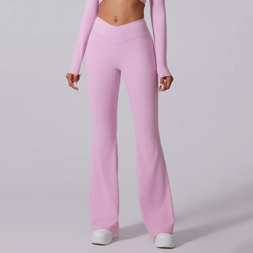 High Waist Flare Pants