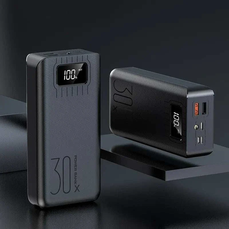 30000mAh Ultra-High Capacity Fast Charge Power Bank